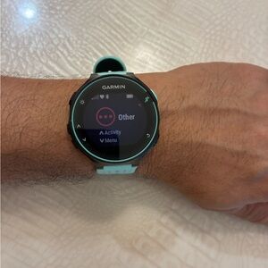 Garmin Smartwatch - Black and Mint